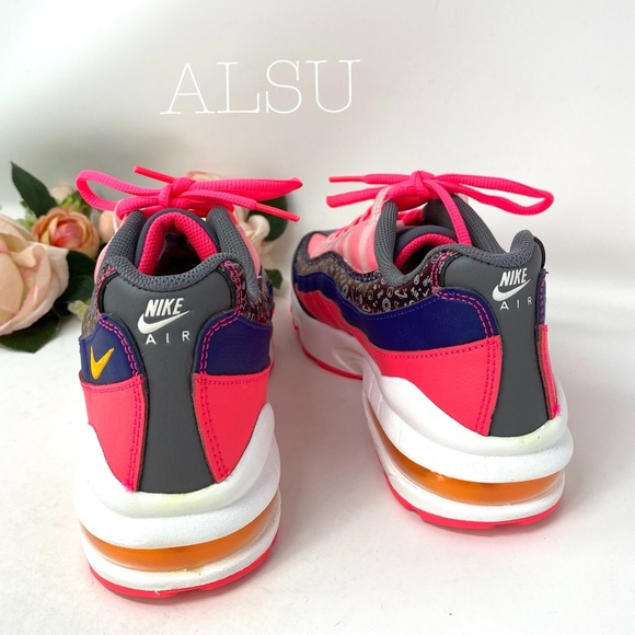 🎁 Santa’s Special 🎄 Nike Air Max 95 GS Purple Laser Leather k/W Size 7 - Picture 5 of 7